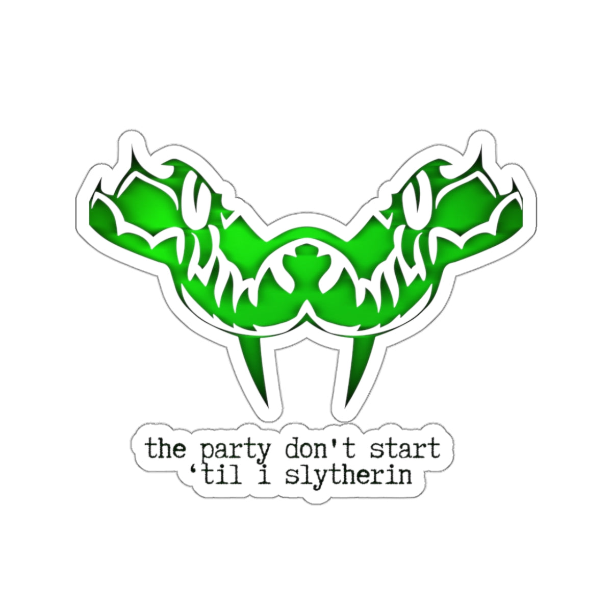 Sorting Hat Series Slytherin Kiss-Cut Sticker