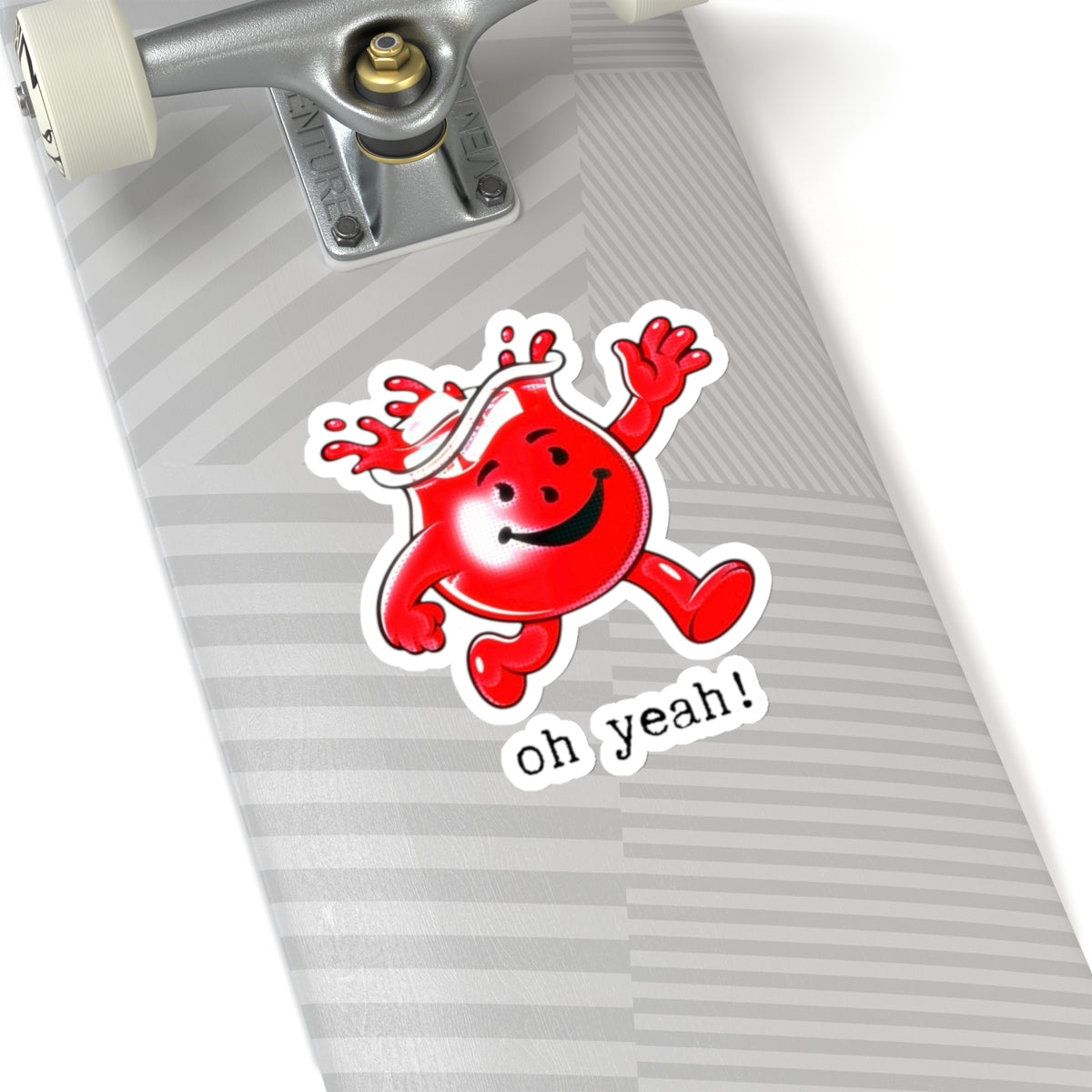 Kool-Aid Guy "oh yeah" Kiss-Cut Sticker