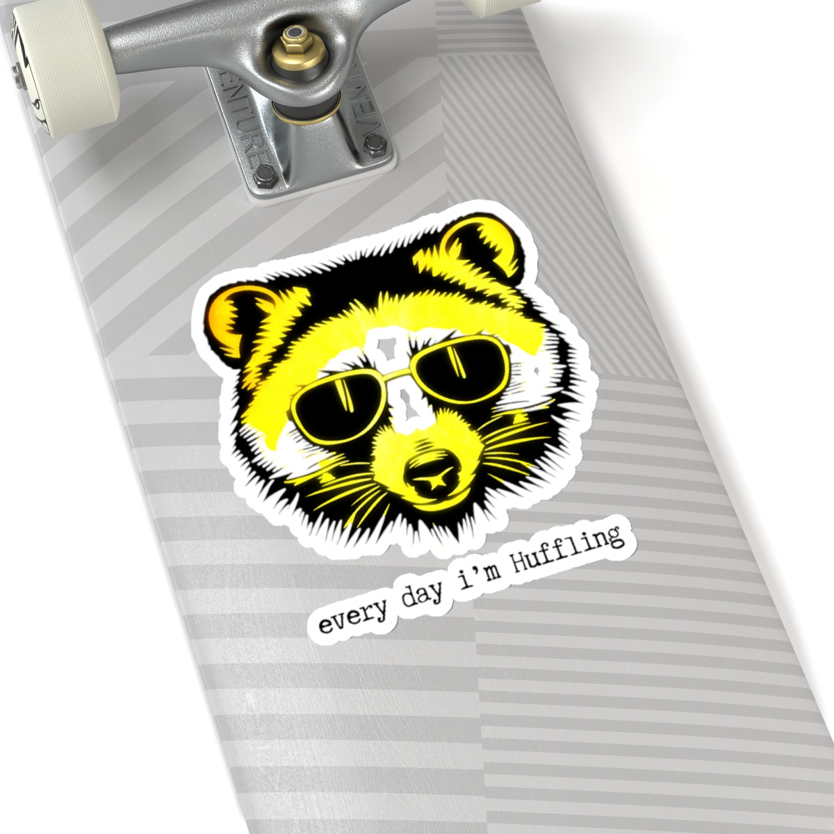 Potterhead Series "Every day I'm Huffling" Hufflepuff Kiss-Cut Sticker